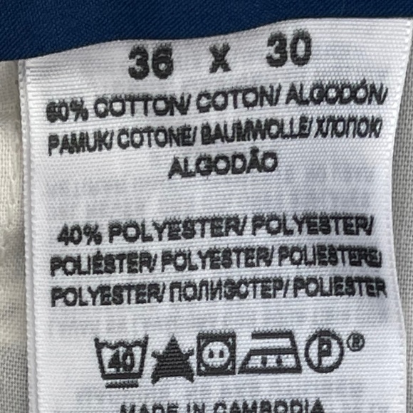 Dockers Men's Dress Plants Straight Fit Size 36x30 Gray - Picture 5 of 9